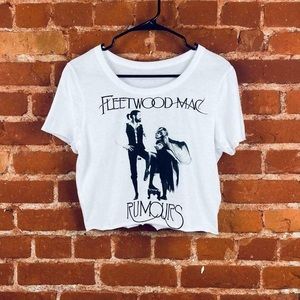 Fleetwood Mac crop top